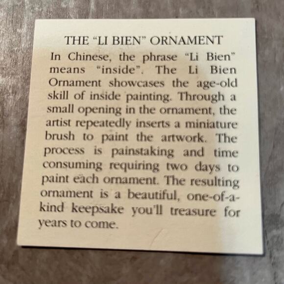 Pier 1 Li Bien 2000 glass angel ornament: NWT - Picture 7 of 9